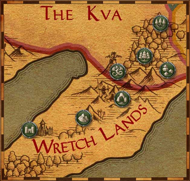 Map of the Kva