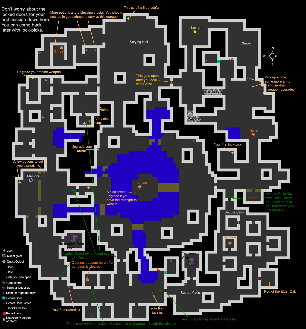 map of avadon